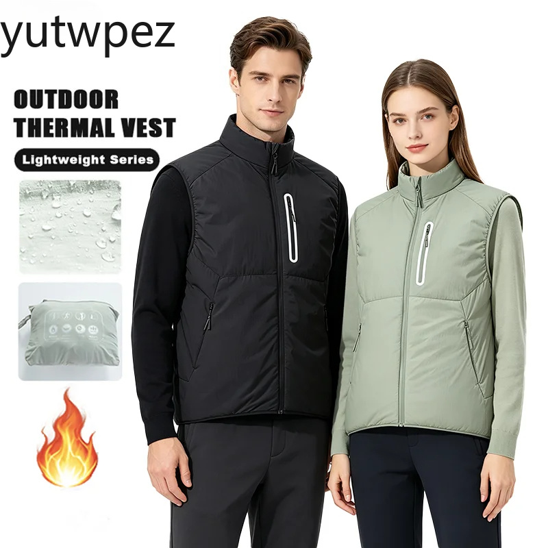 Outdoor Sport Jacket Brand - Unisex Warm Cotton Gilet Lightweight Water