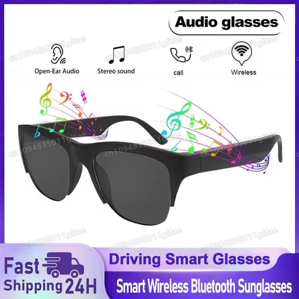 Outdoor Sport Camera - Smart Bluetooth V5.3 Sunglasses Glasses Call