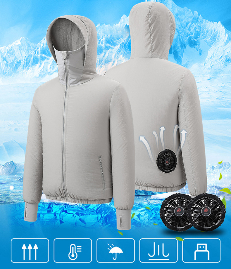 Summer Sport Fan Air Condition - Outdoor Sport Jacket Brand 评论和价格