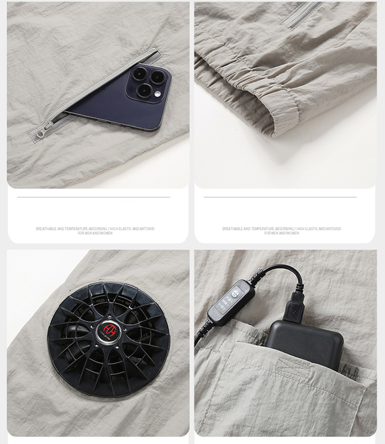 Summer Sport Fan Air Condition - Outdoor Sport Jacket Brand 评论和价格
