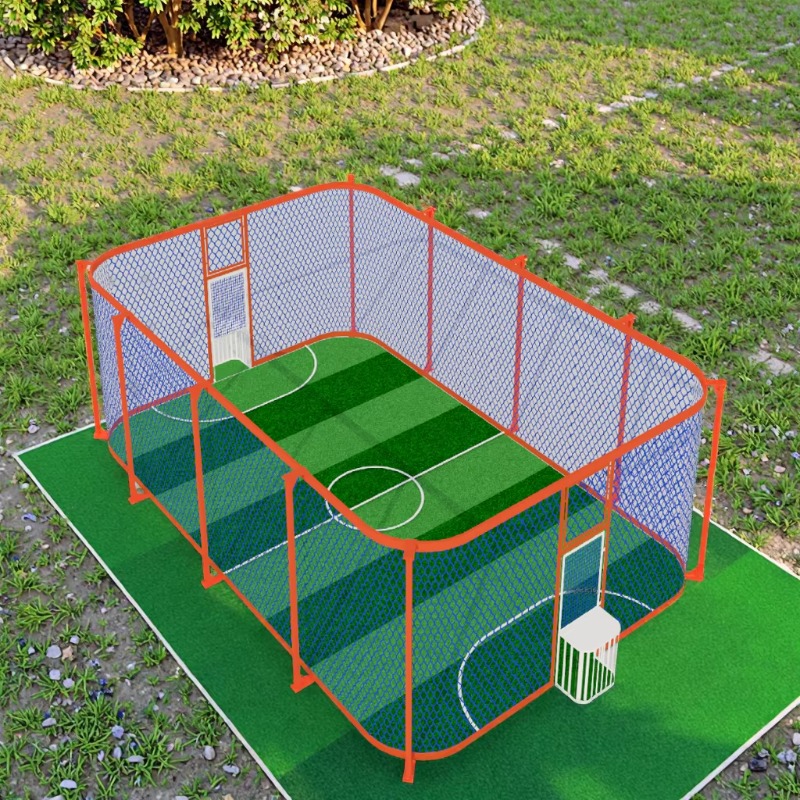 Indoor Outdoor Soccer Cage Fut - Outdoor Sport Court Flooring 评论和价格