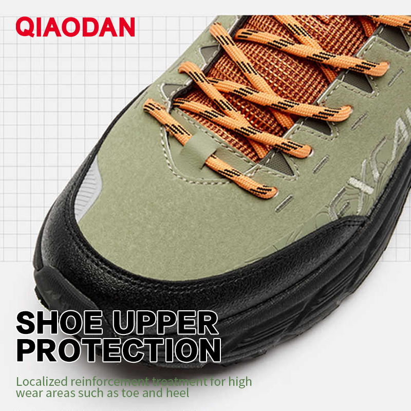QIAODAN Hiking Shoes Men Leath - Climbing Shoe Beginner 评论和价格