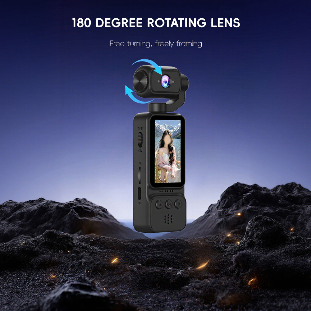 Handheld Vlogging Recorder 4K  - Outdoor Sport Camera 评论和价格