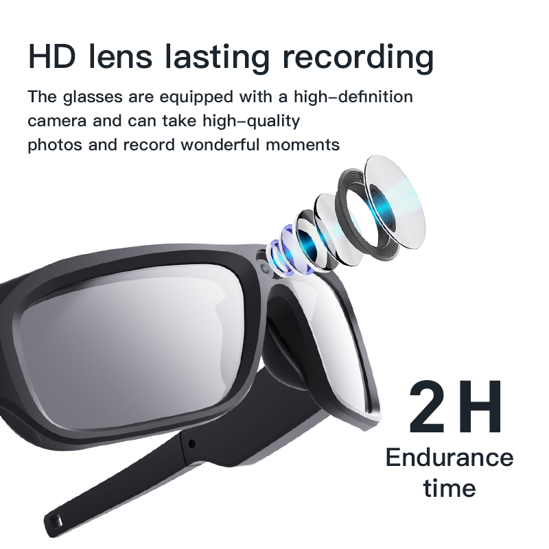 4K HD Smart Glasses Camera Min - Outdoor Sport Camera 评论和价格