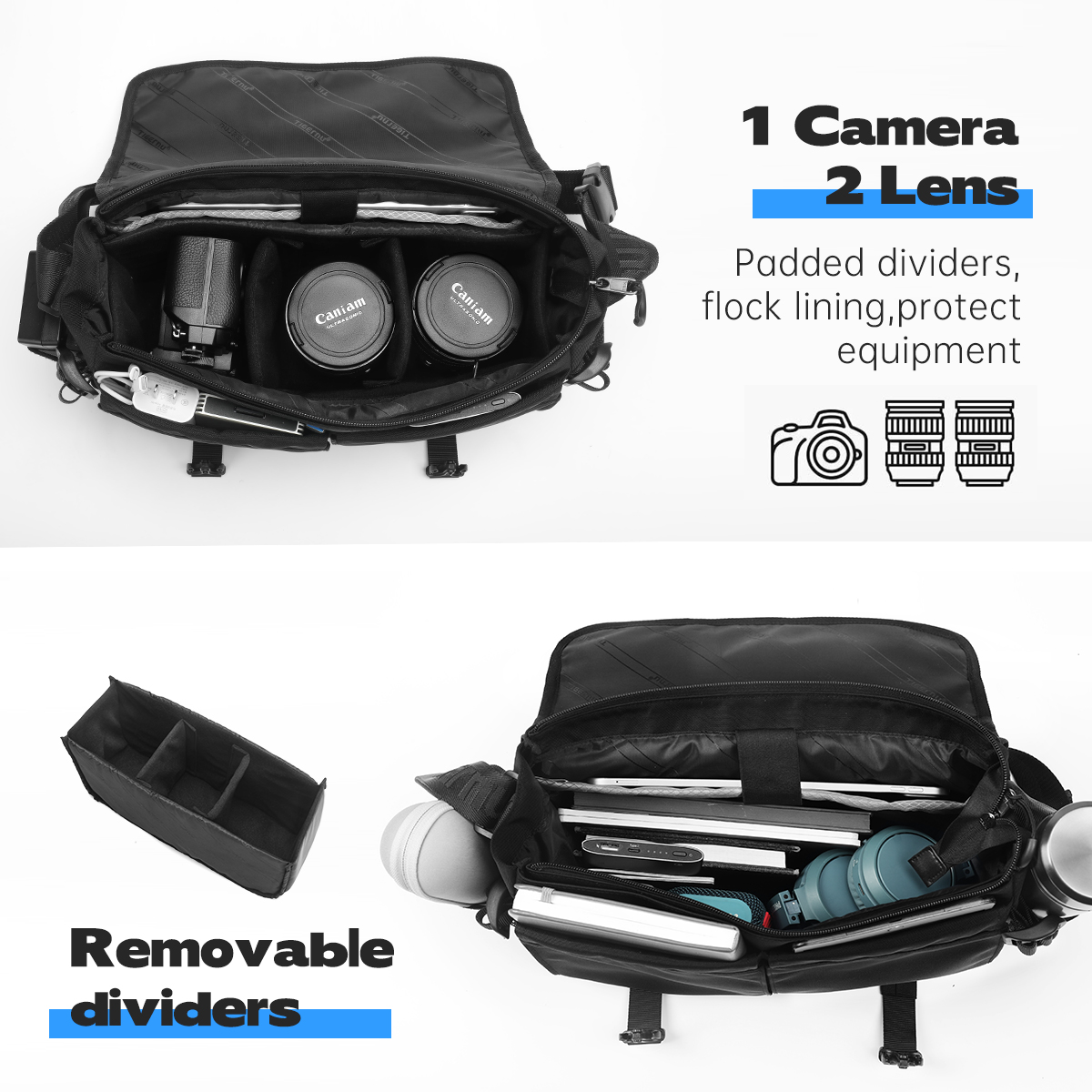 Tigernu Men's Shoulder Bags Wa - Outdoor Sport Camera 评论和价格