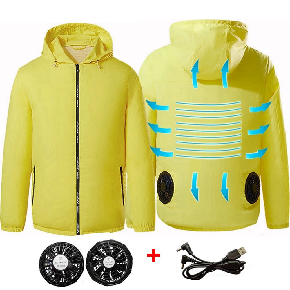 Summer Sport Fan Air Condition - Outdoor Sport Jacket Brand 评论和价格
